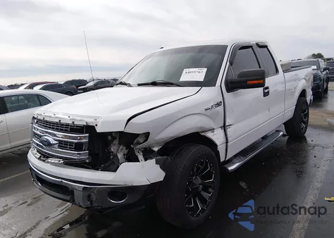 2013 Ford F-150 Xlt from USA, damaged, VIN 1FTFX1CF0DFD91651